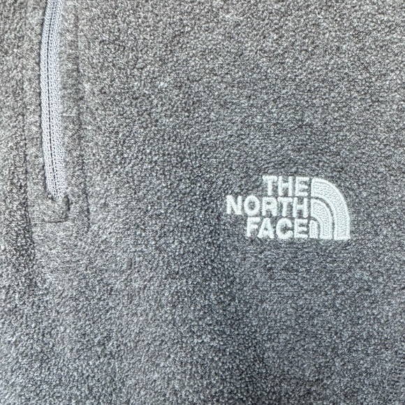 The North Face Grey Fleece Quarter Zip - Size S - Picture 7 of 9